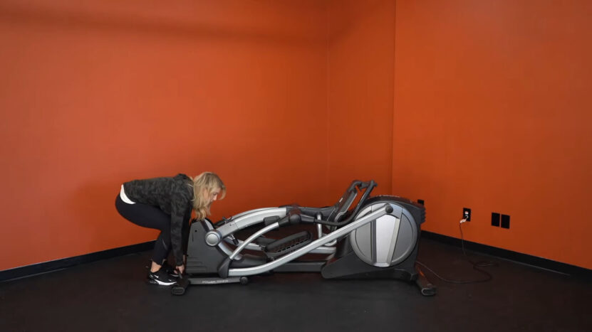 Folding NordicTrack Elliptical