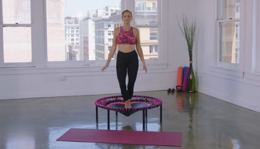 cellulite-busting rebounding workout routine